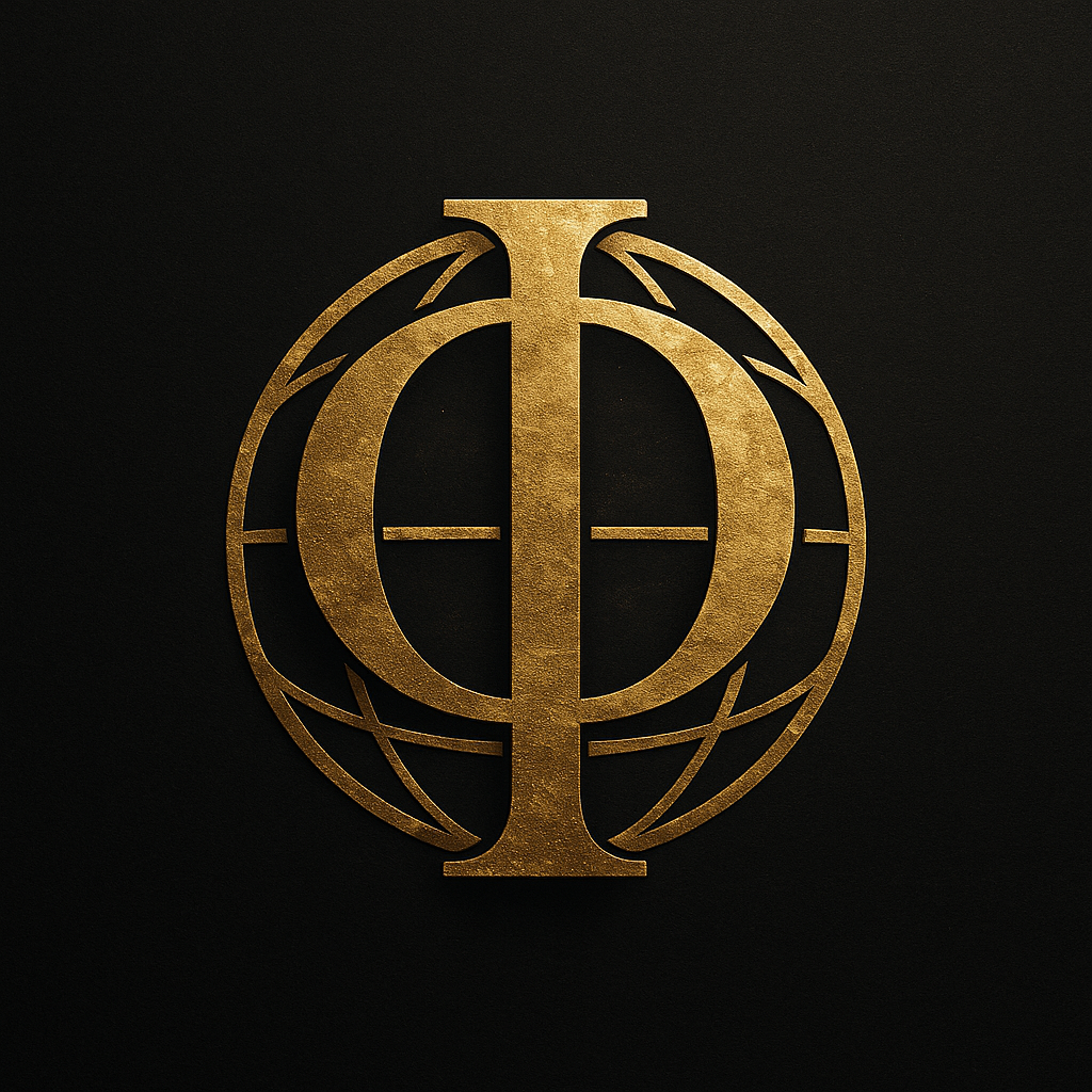 GeoPhilo Golden Phi Emblem